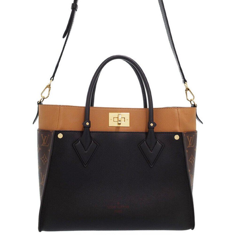 Louis Vuitton Monogram Leather Brown On My Side Bag